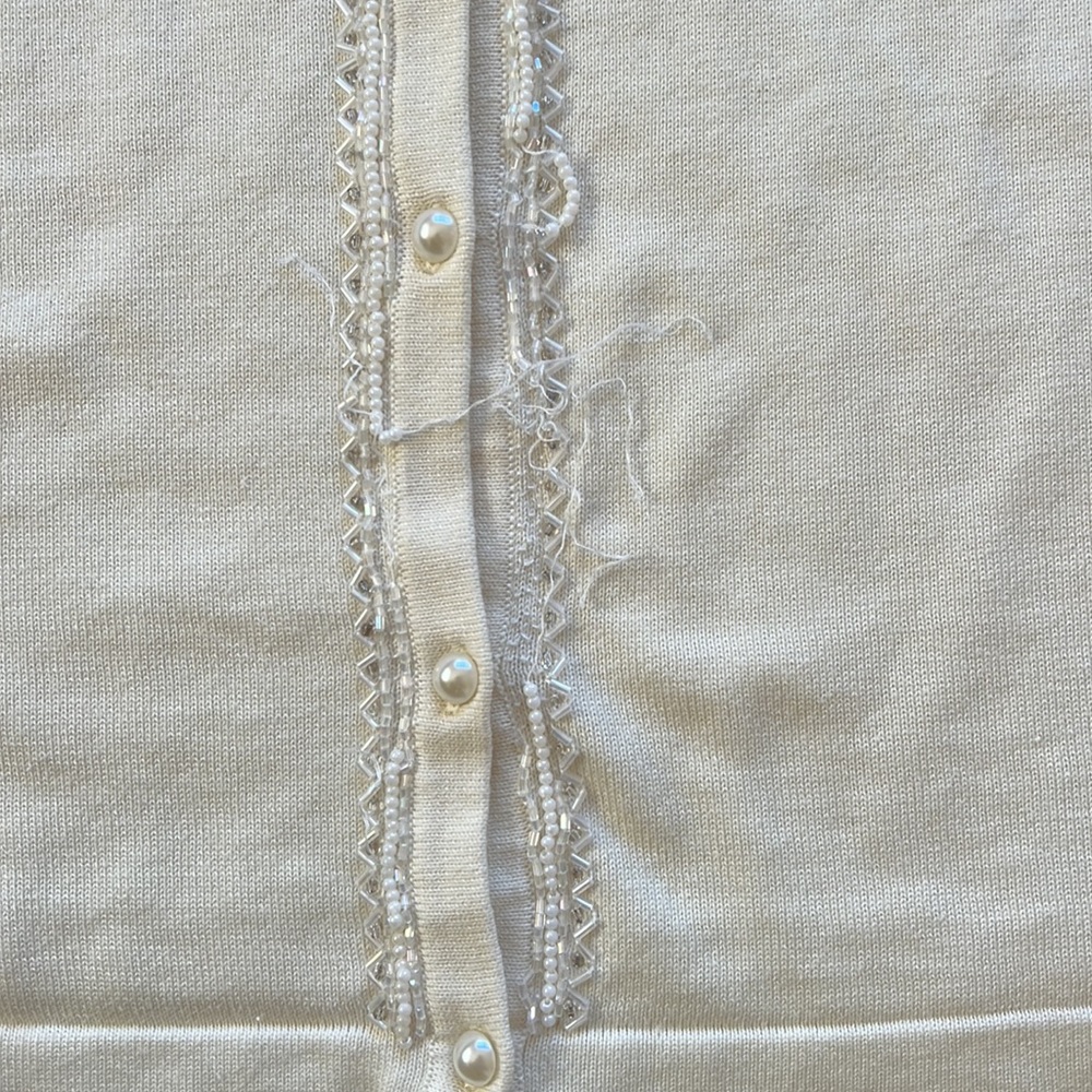 Vintage Bob Mackie Wearable Art Cardigan - image 7